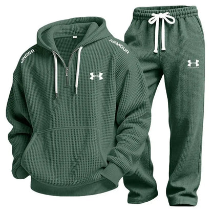 Elite Waffle-Knit Performance Hoodie Jogger Set || Clearance sale