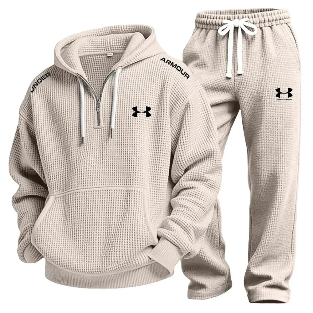 Elite Waffle-Knit Performance Hoodie Jogger Set || Clearance sale
