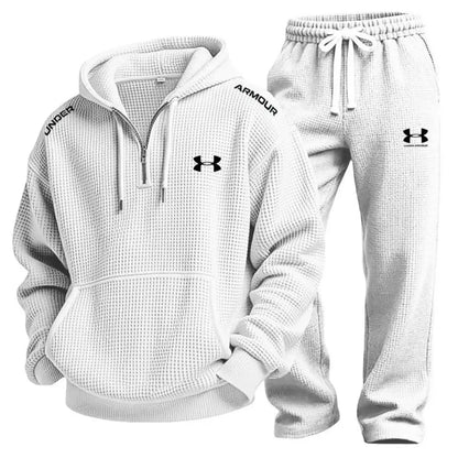Elite Waffle-Knit Performance Hoodie Jogger Set || Clearance sale