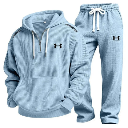 Elite Waffle-Knit Performance Hoodie Jogger Set || Clearance sale