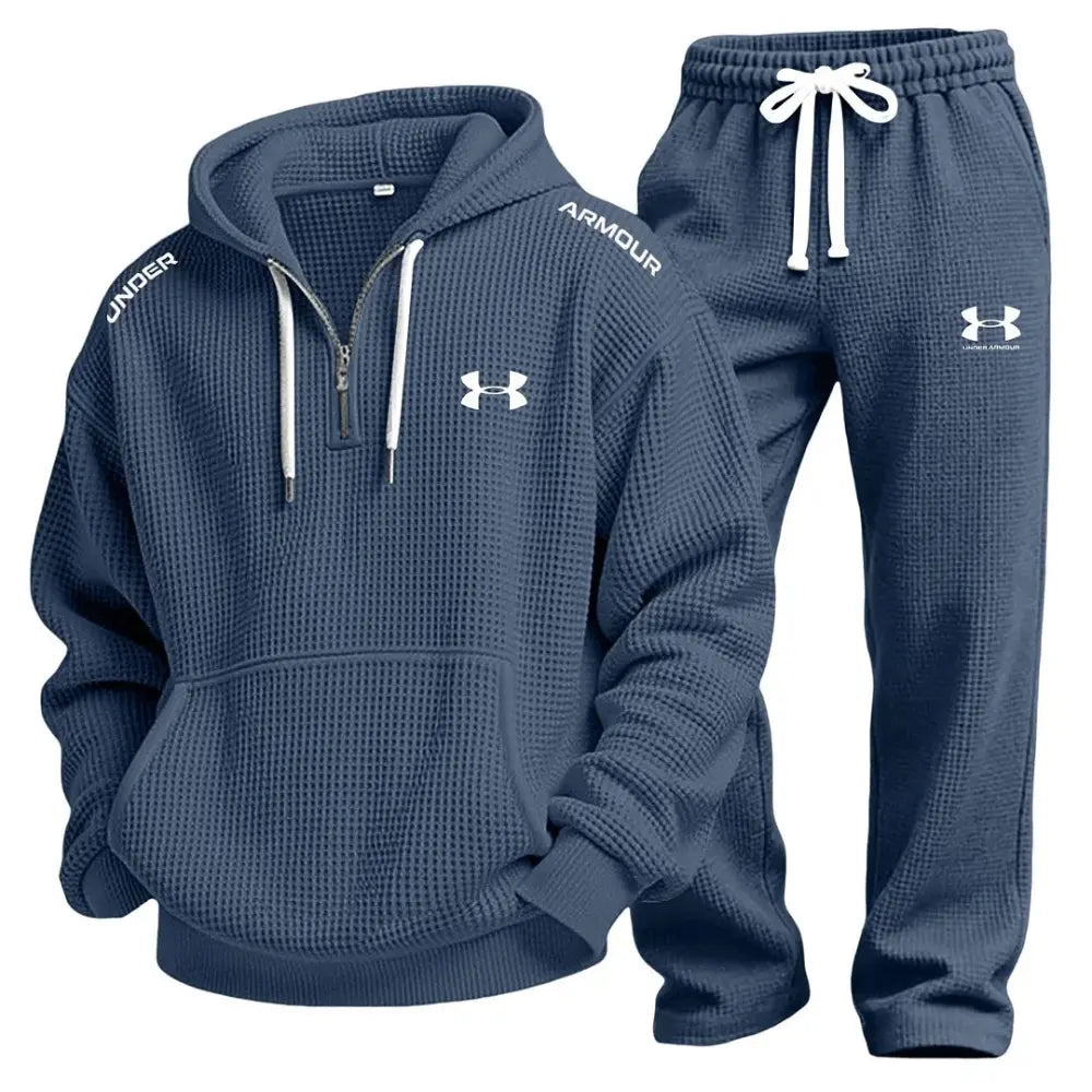 Elite Waffle-Knit Performance Hoodie Jogger Set || Clearance sale