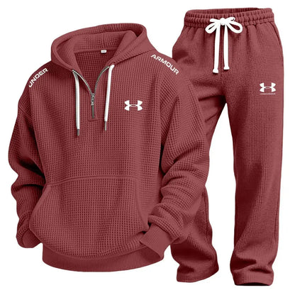 Elite Waffle-Knit Performance Hoodie Jogger Set || Clearance sale