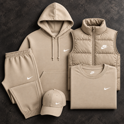 NK™ 4-Piece Set – Sweat, Pants, Jacket & Tee