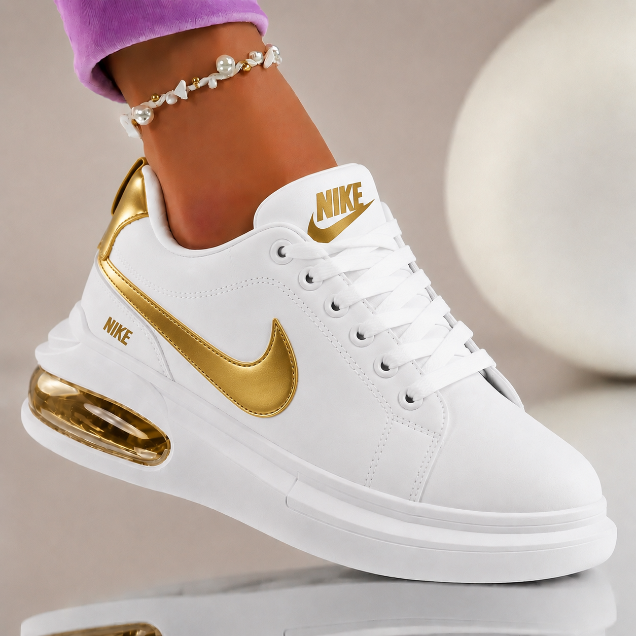 NK-Luxe Platform Sneakers-2026