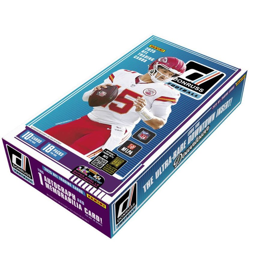 2025 Panini Donruss Football Hobby 18 Box Case