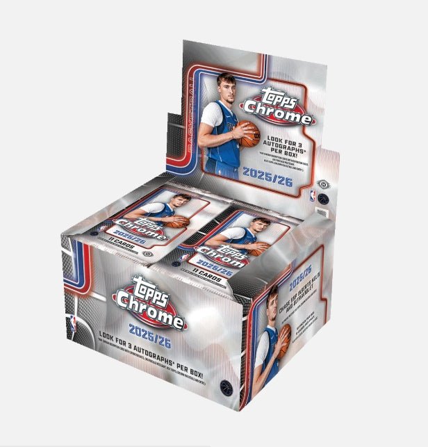 2025-26 Topps Chrome Basketball Jumbo Box