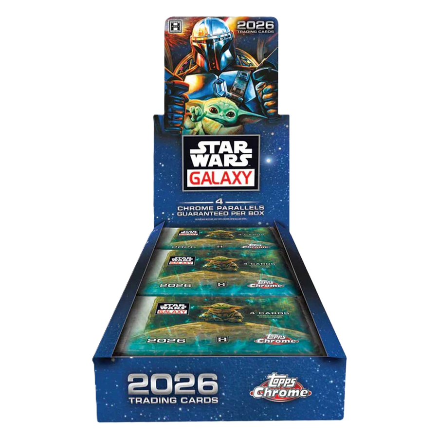 2026 Topps Star Wars Chrome Galaxy Hobby Box